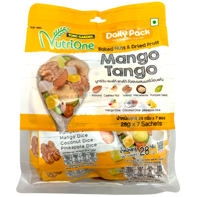 Nutrione Daily Pack Baked nuts & Mango Tango