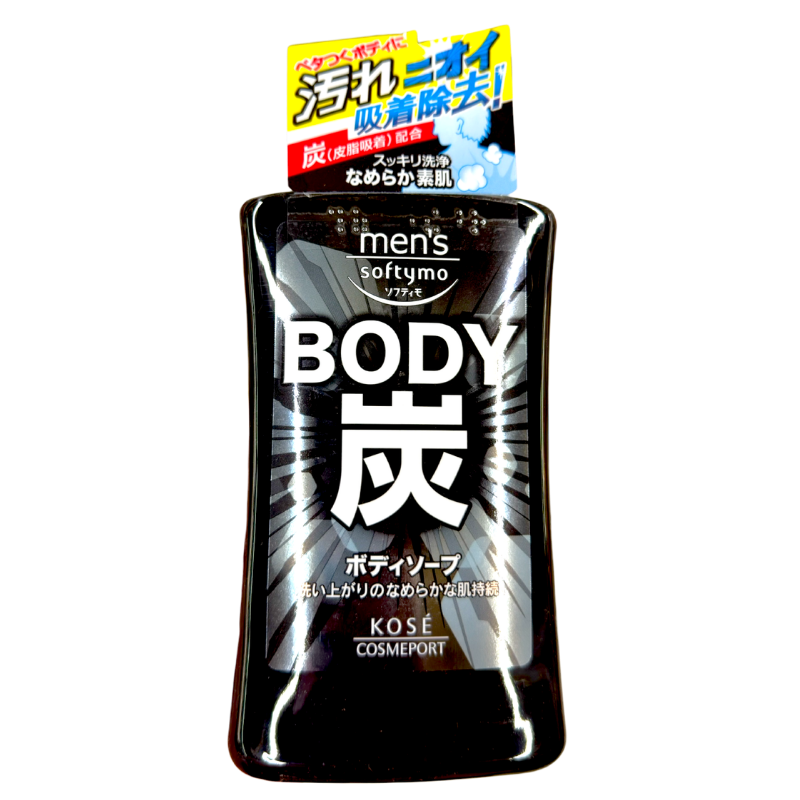 MEN_S SOFTYMO Charcol Body Soap 550ml. 