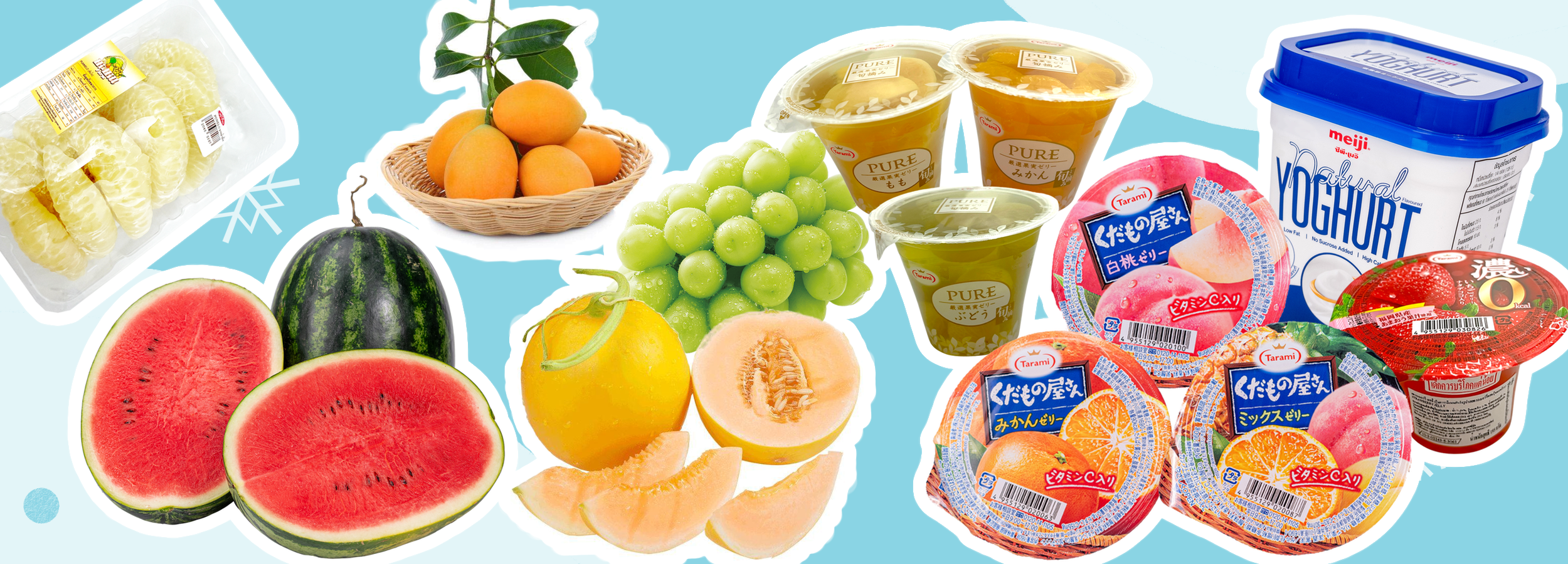 Capture the Thai summer breeze in a Japanese style at UFM Fuji Supermarket.