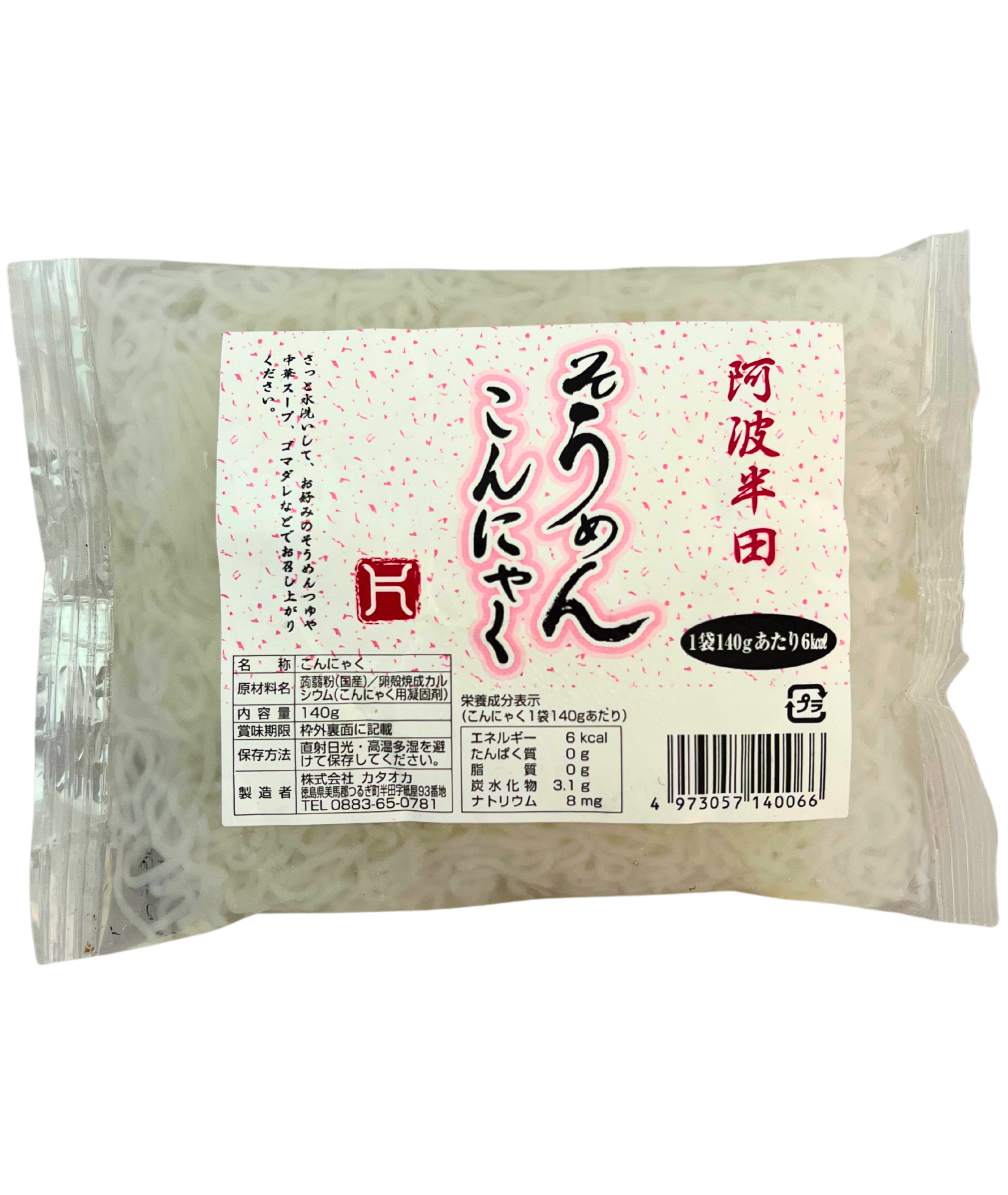 KATAOKA SOMEN KONNYAKU 140 G.