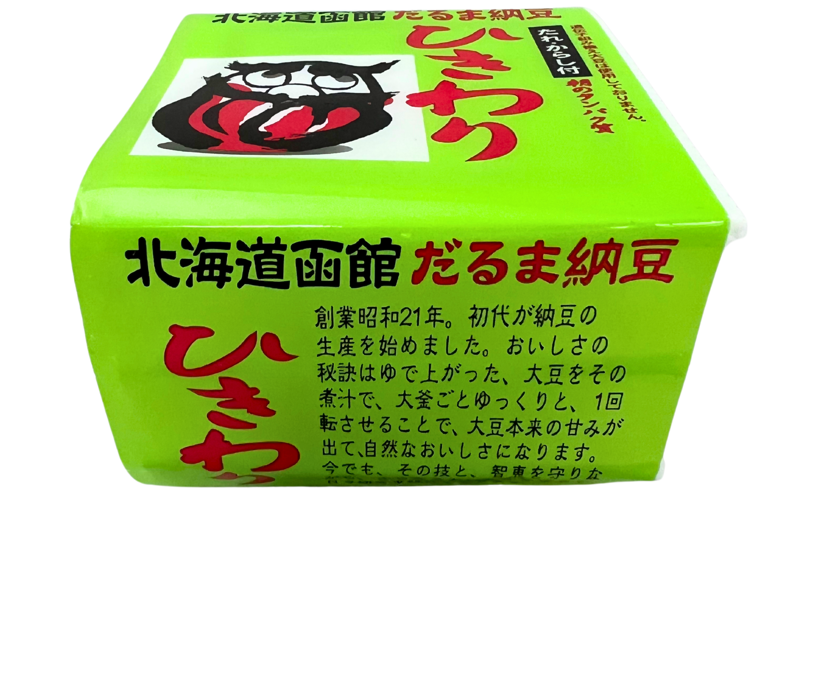 HAKODATE DARUMA HIKIWARI NATTO 40 G.