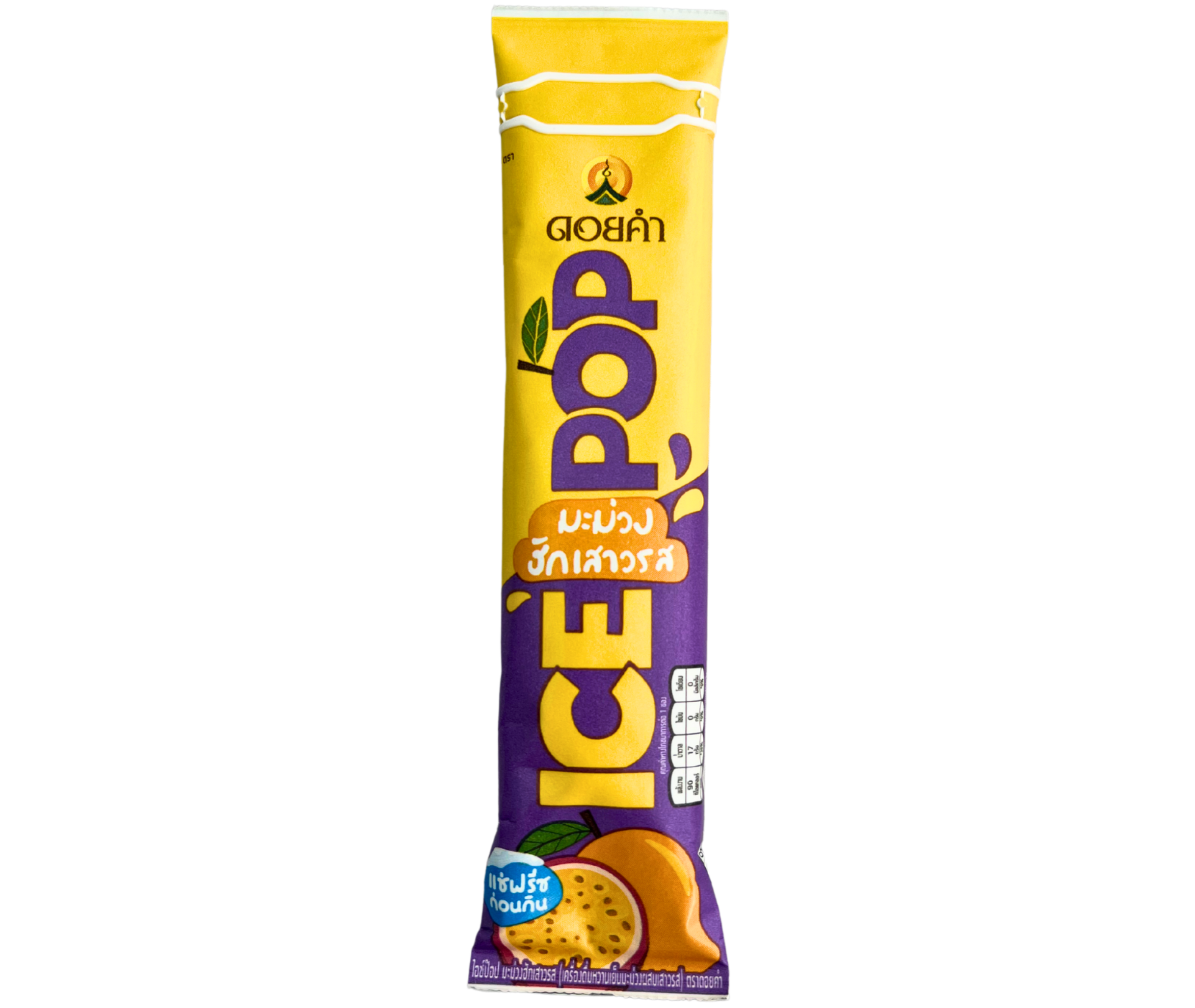 DOIKHAM ICE POP MANGO&PASSION FRUIT 85 ml.