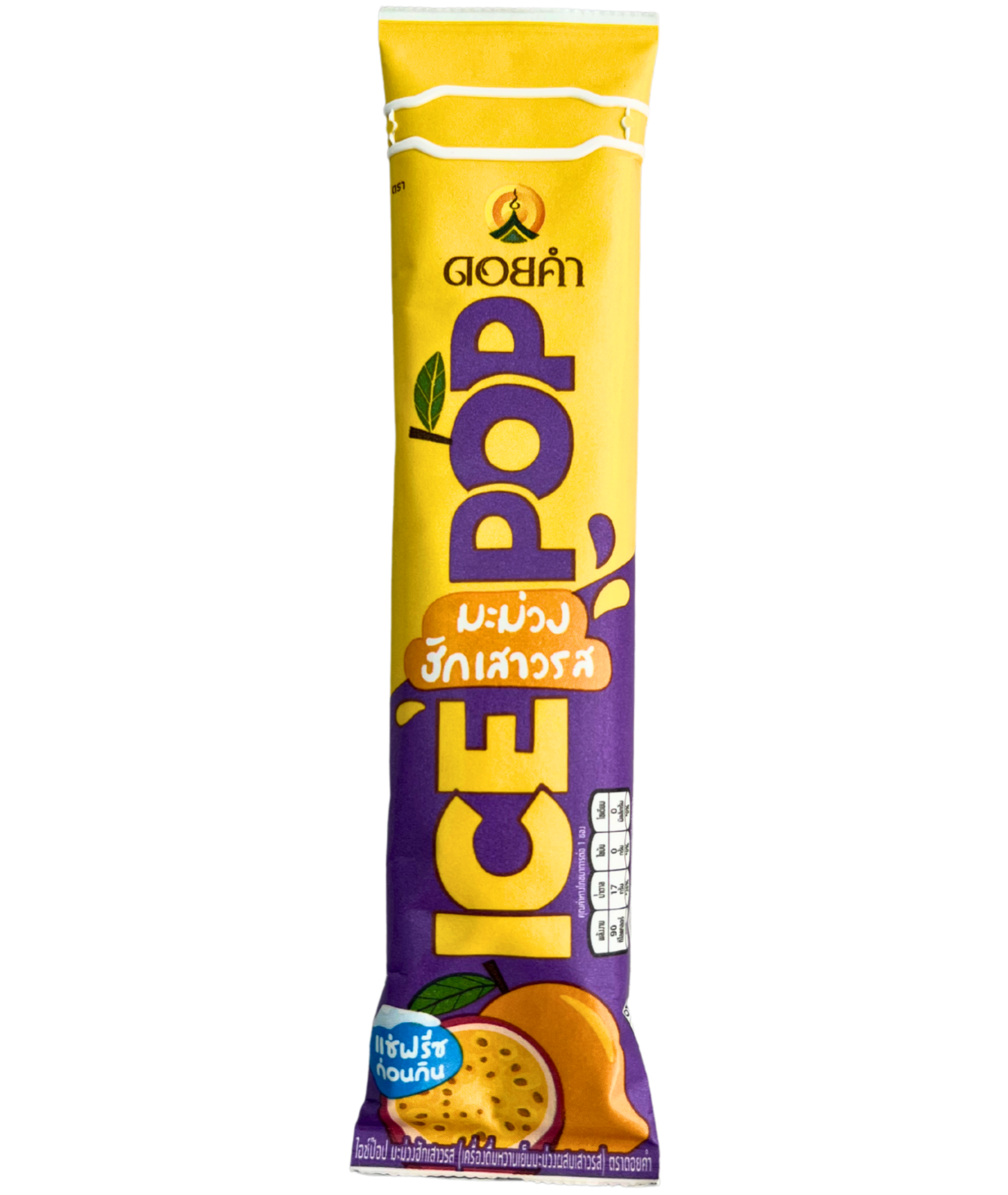 DOIKHAM ICE POP MANGO&PASSION FRUIT 85 ml.