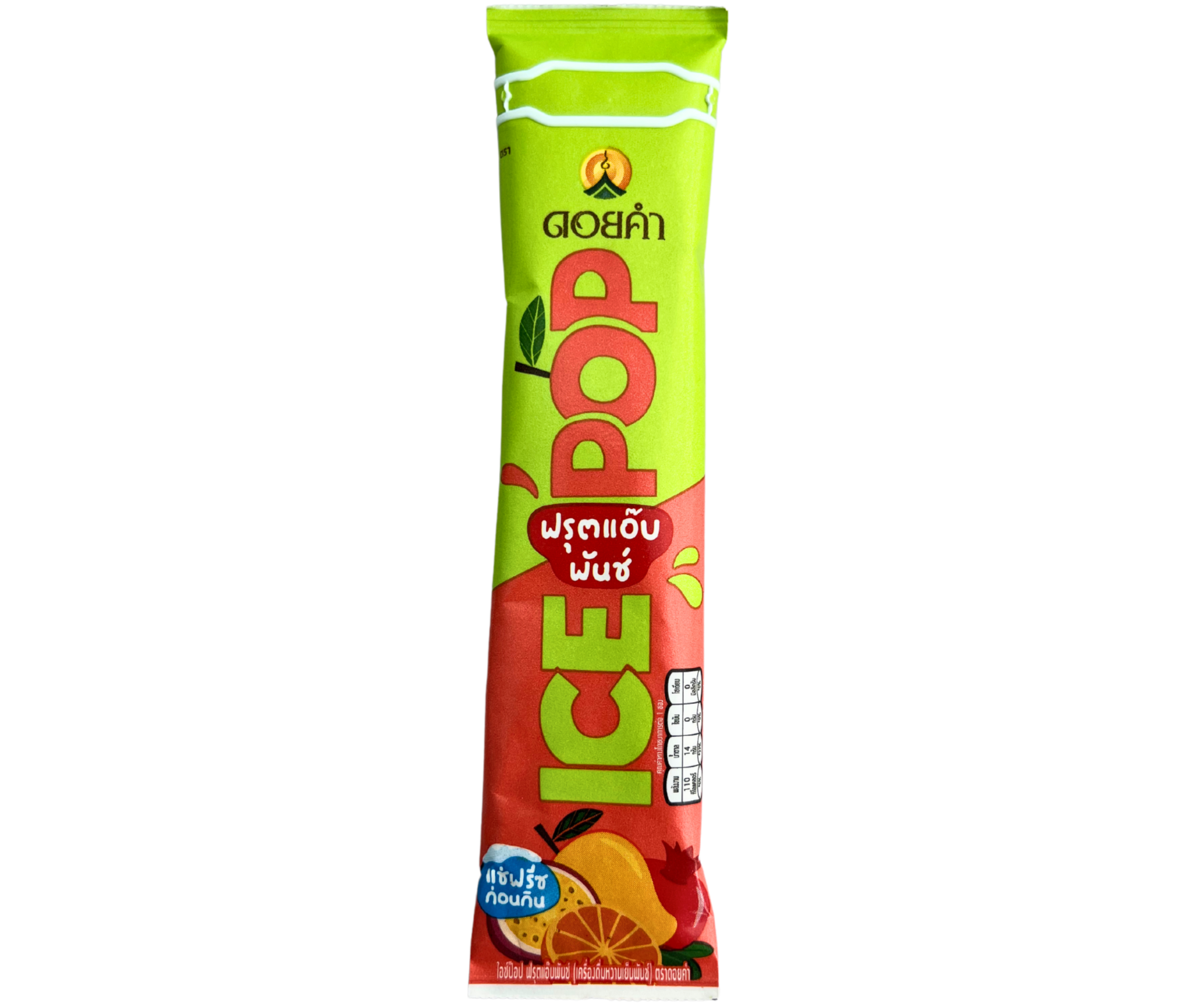 DOIKHAM ICE POP FRUITS PUNCH 85 ml.