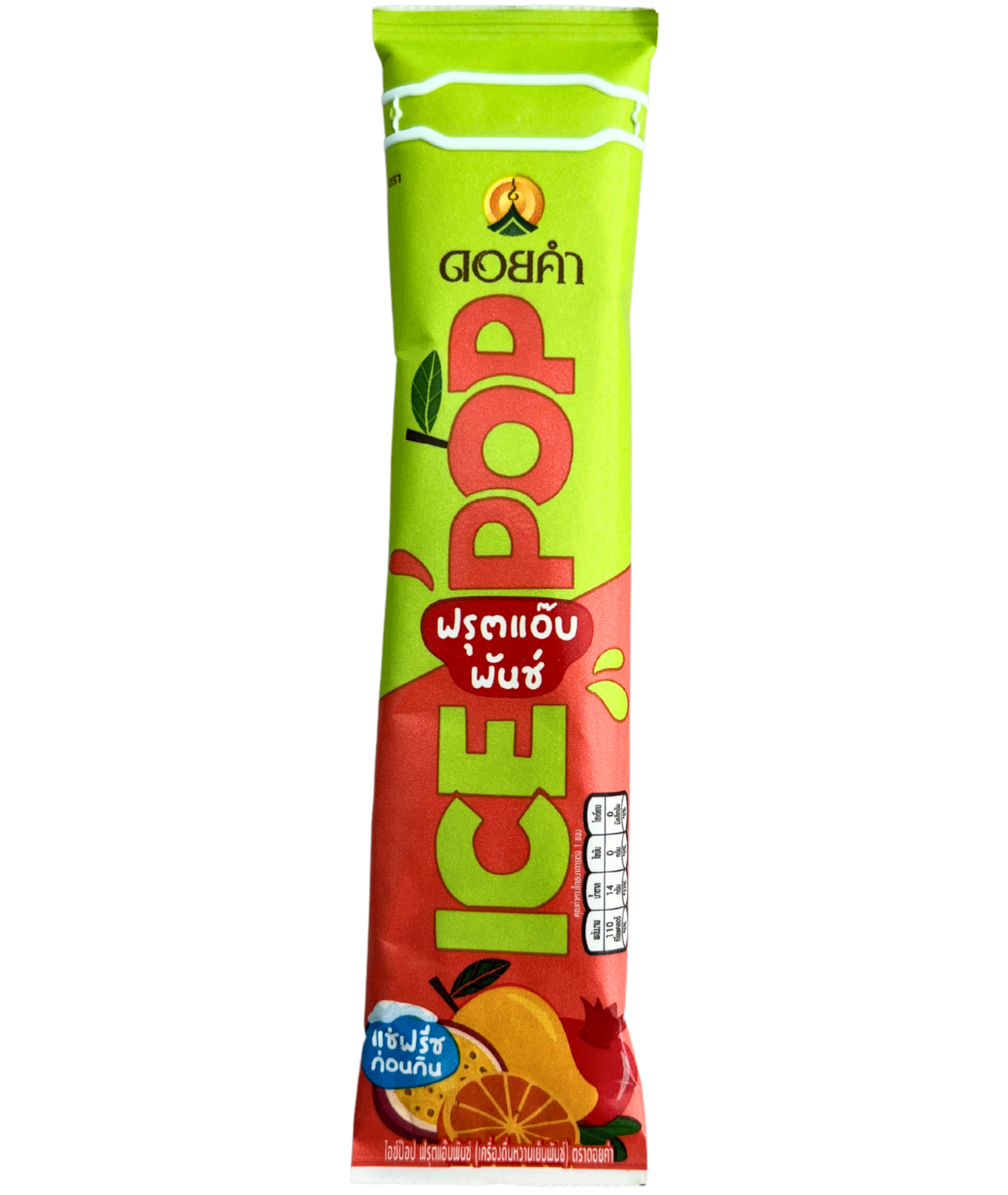 DOIKHAM ICE POP FRUITS PUNCH 85 ml.