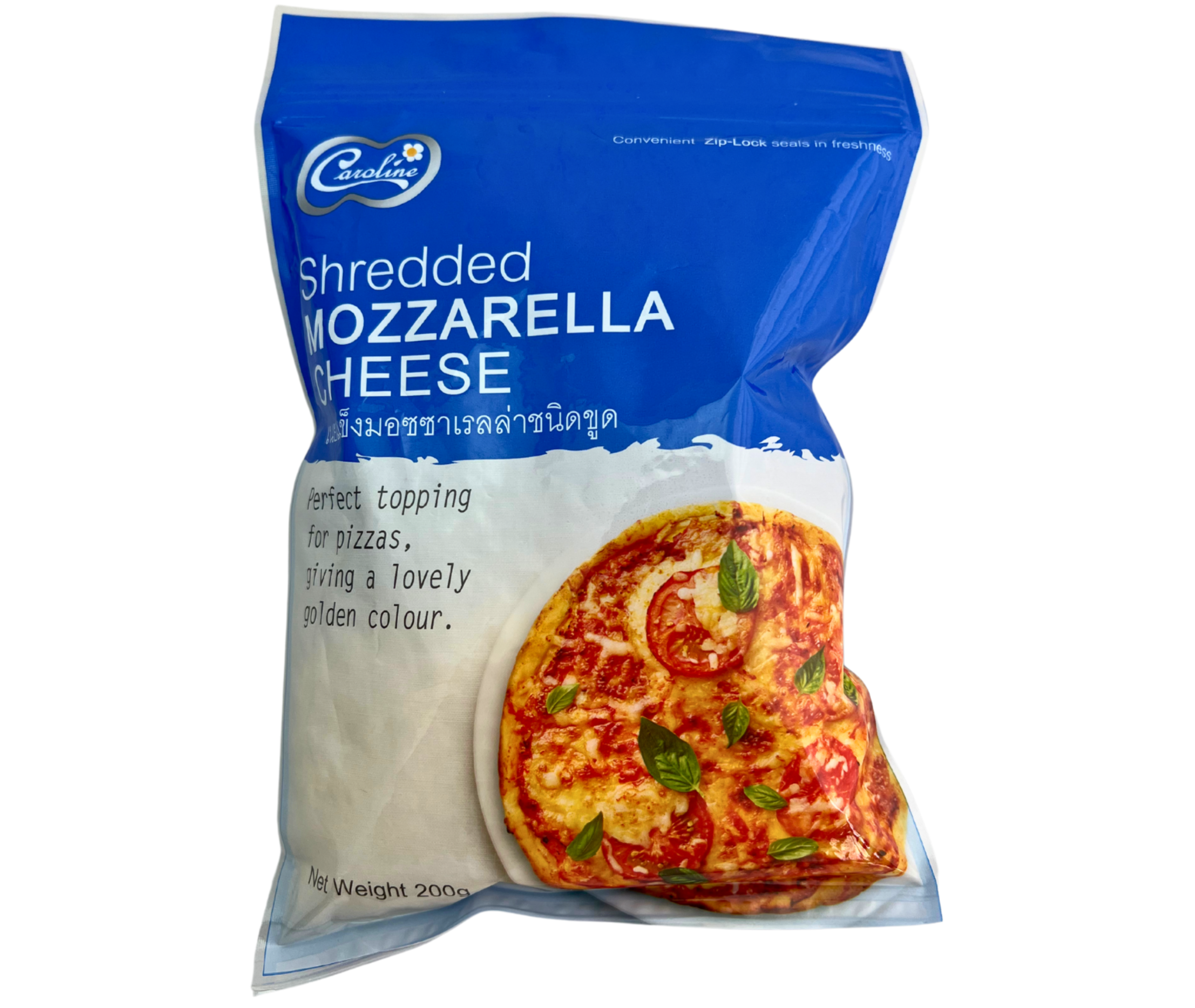 CAROLINE MOZZARELLA (Shredded) 200 G.