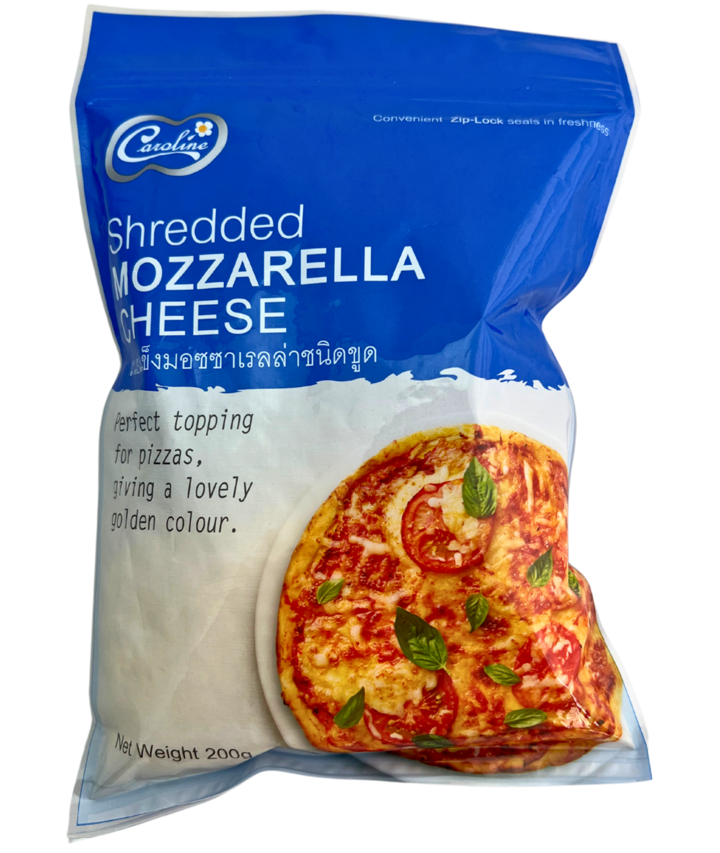 CAROLINE MOZZARELLA (Shredded) 200 G.