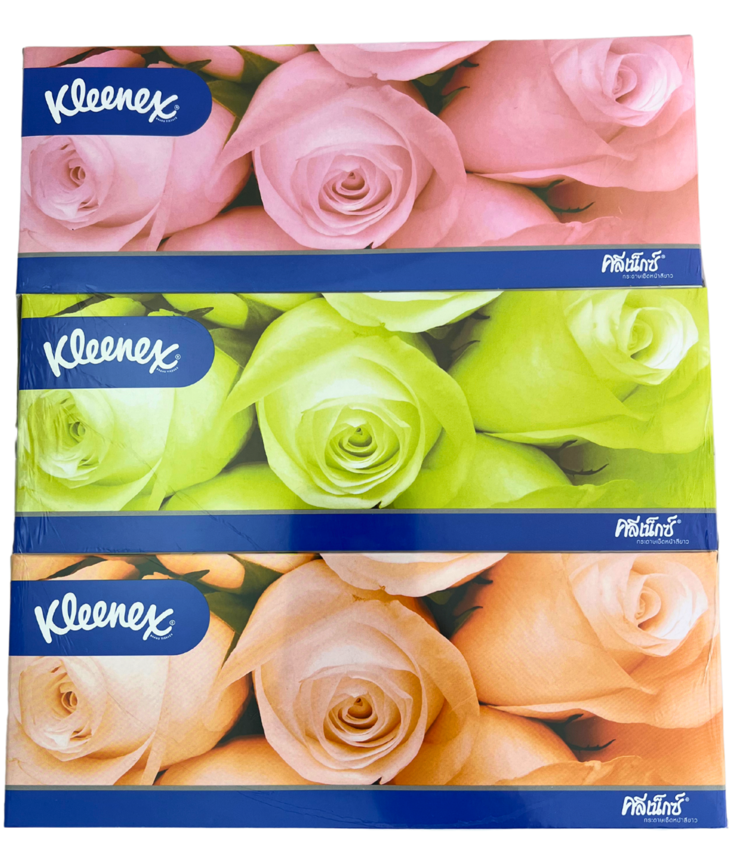 KLEENEX Floral 135 Sheets (Pack 3)