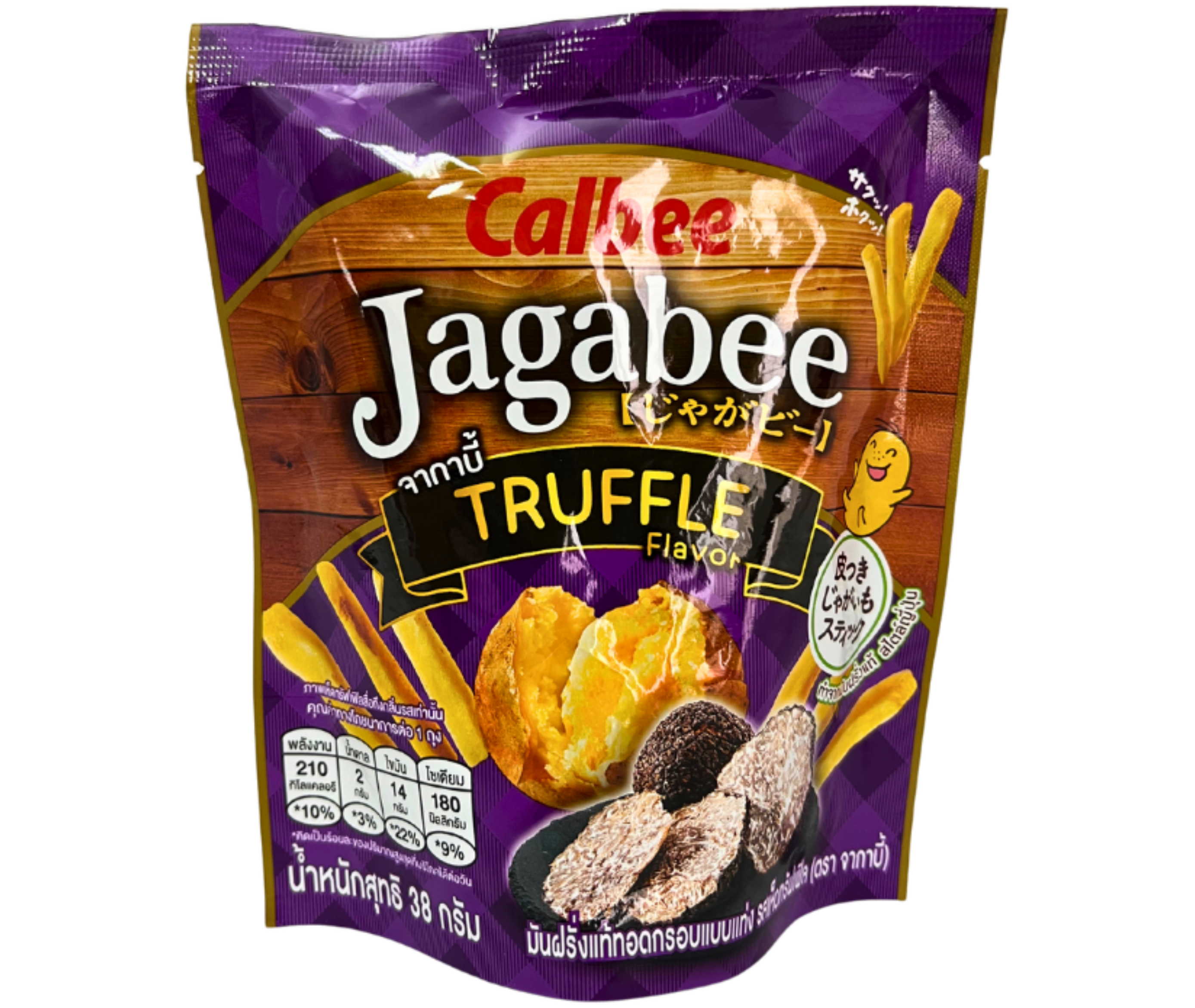 JAGABEE POTATO FRIES SNACK TRUFFLE 38 G.