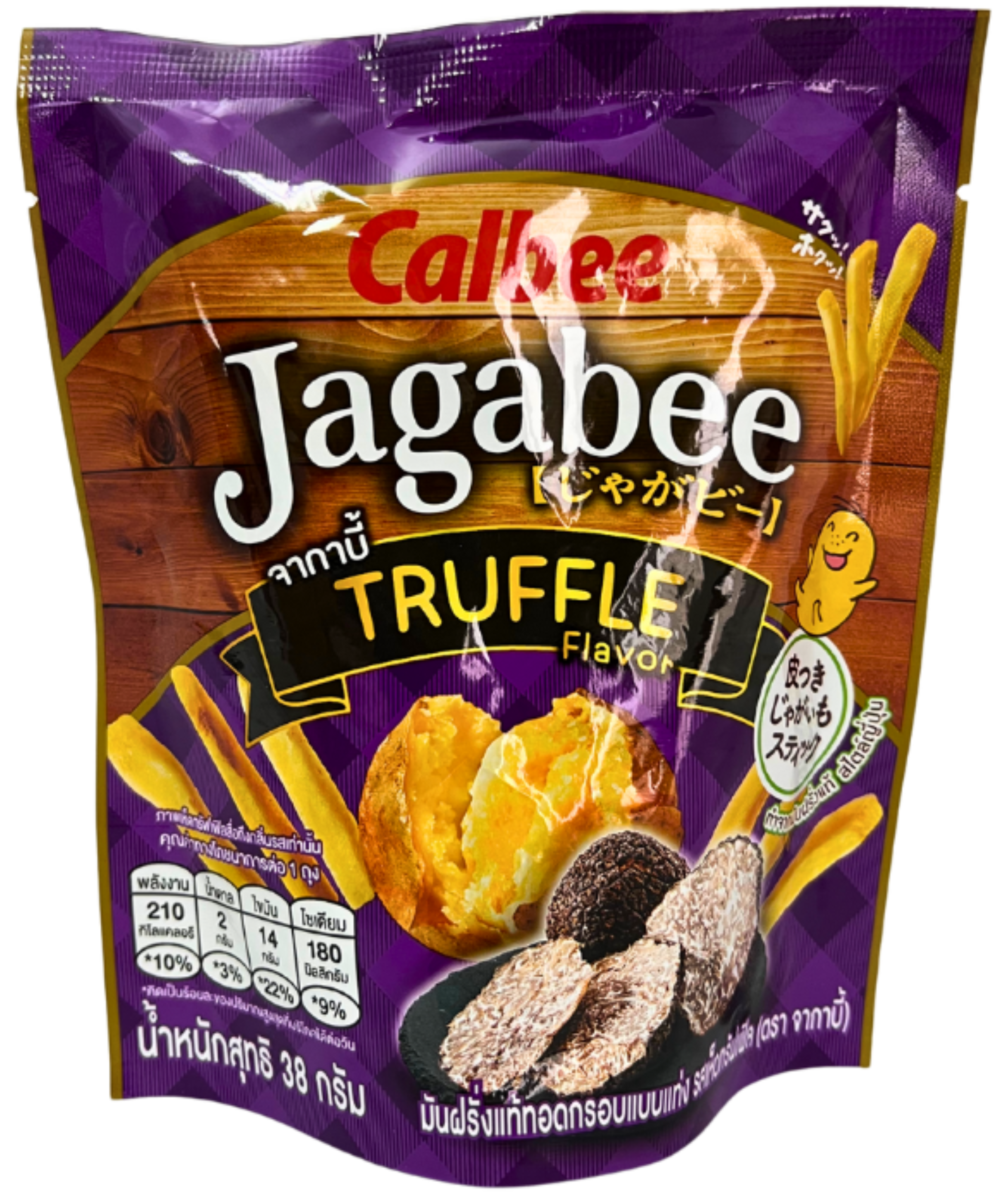 JAGABEE POTATO FRIES SNACK TRUFFLE 38 G.