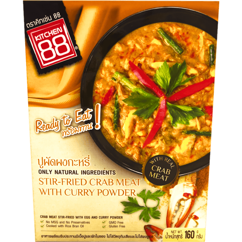 KITCHEN 88 Stir-Fried Crab Meat with Curry Powder 160 G.