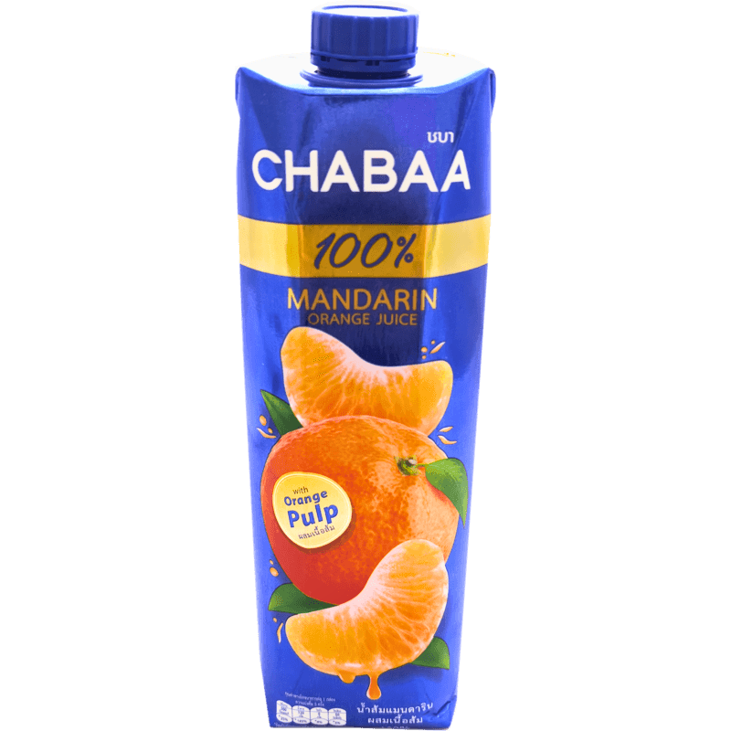 CHABAA Mandarin orange juice 100% 1 L.