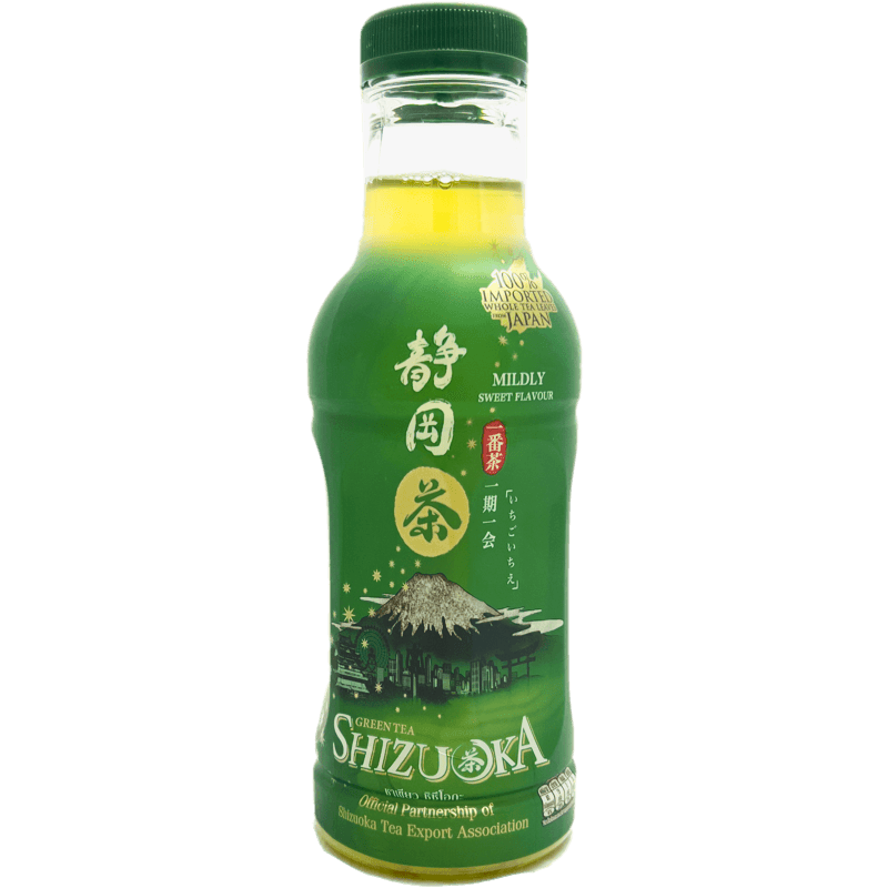 SHIZUOKA GREEN TEA MILDLY SWEET 440 ML.