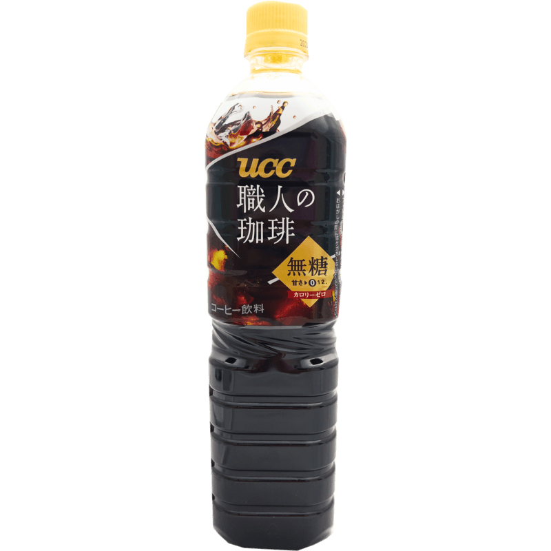 UCC SHOKUNIN ICE COFFEE N0N-SUGAR PET 900ML.