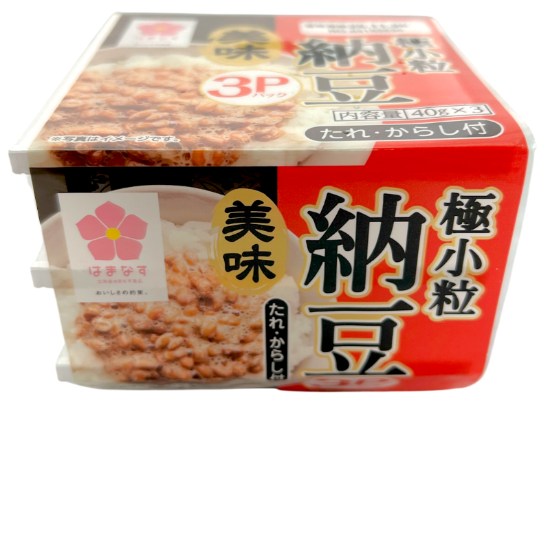 HAMANASUGOKUKOTSUBU NATTO UMAMI 40G.*3PC