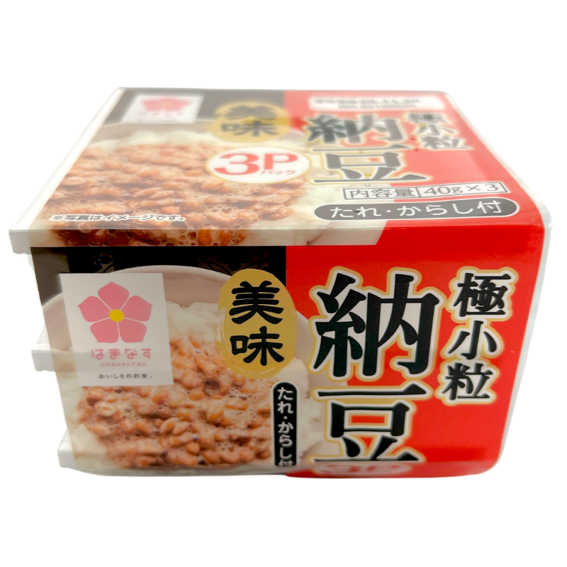 HAMANASUGOKUKOTSUBU NATTO UMAMI 40G.*3PC