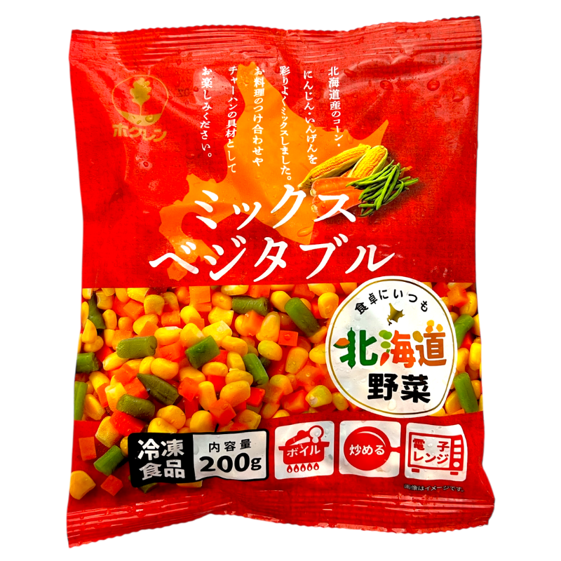 HOKUREN FROZEN MIXED VEGETABLE 200 G.