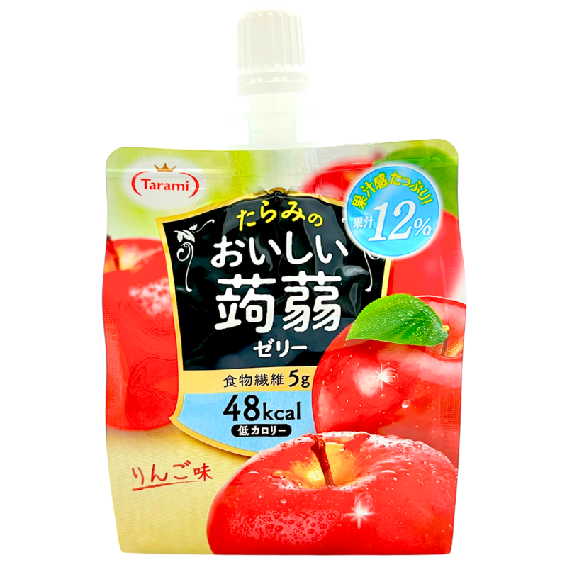 TARAMI OISHII KONJAC JELLY APPEL 150 G.