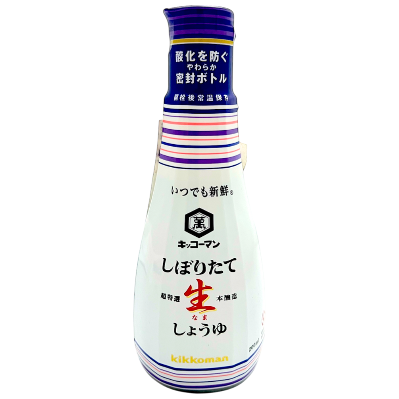 KIKKOMAN SHIBORITATE NAMA SHOYU 200 ML.