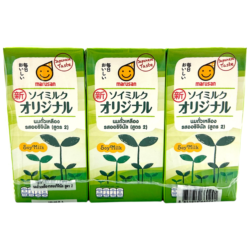 MARUSAN SOYMILK ORIGINAL 180G. P.3