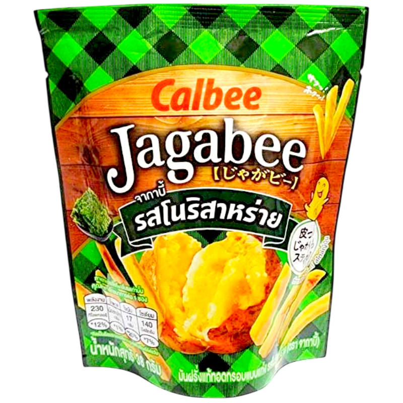 JAGABEE POTATO FRIES SNACK SEAWEED 38 G.